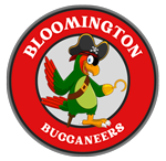 Bloomington Buccaneers Parrot Logo