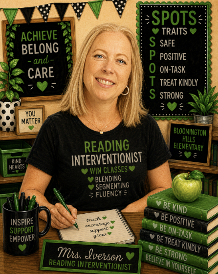 Deanna Iverson : TSA Reading Interventionist