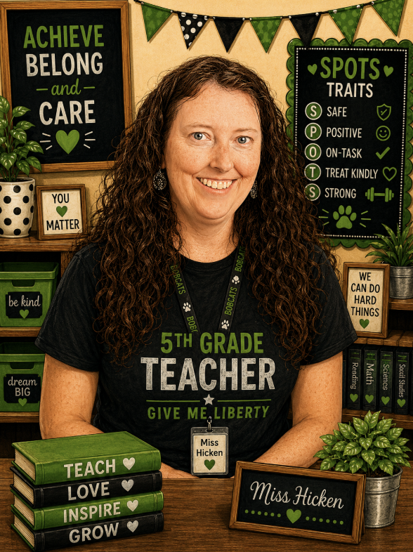 Launa Hicken : Fifth Grade