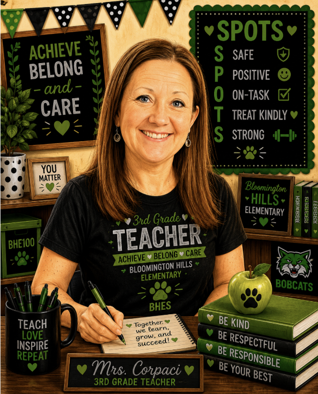 Tanya Corpaci : Third Grade