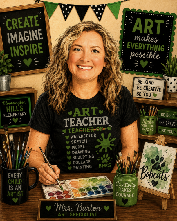 Alisha Burton : BTS Visual Art Teacher