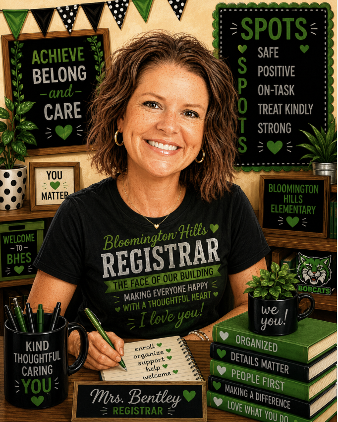 Carly Bentley : Registrar/Lunch Secretary