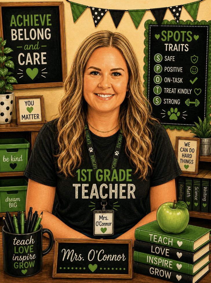 Trista O’Connor : First Grade