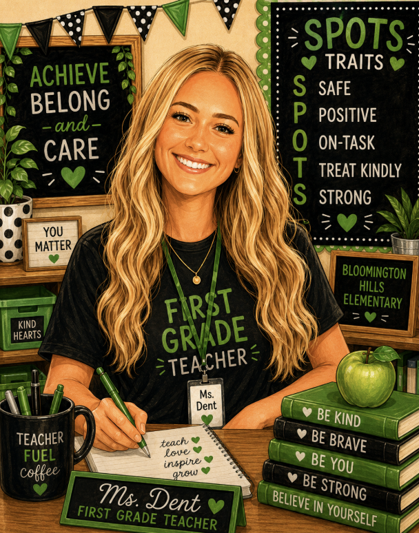Cassie Dent : First Grade