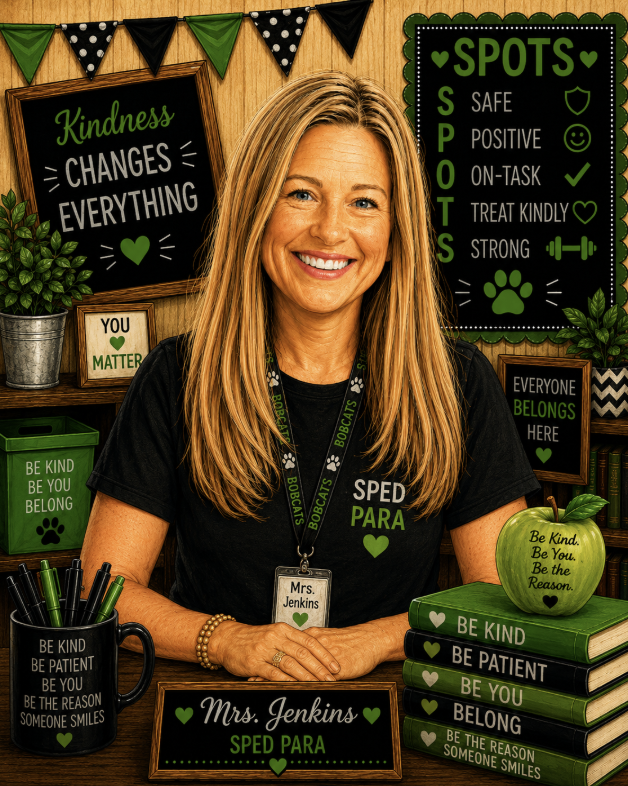 Heidi Jenkins : Special Ed Para