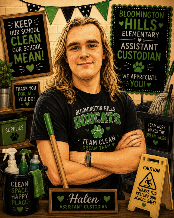 Halen Ogden : Custodian - Assistant