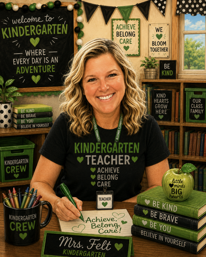 Kellie Felt : Kindergarten Teacher