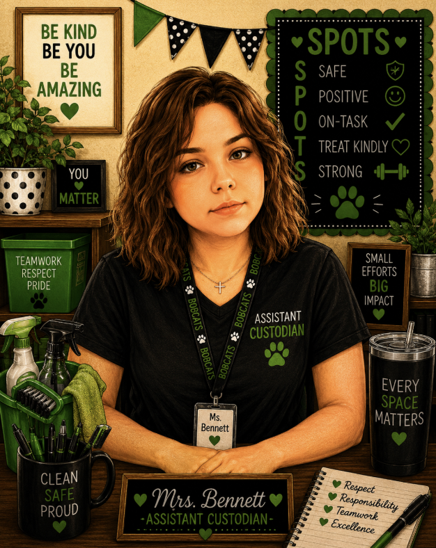Kayleah Bennett : Custodian - Assistant