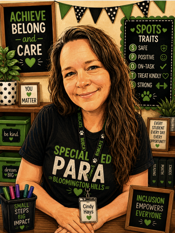 Cindy Hays : Special Ed Para