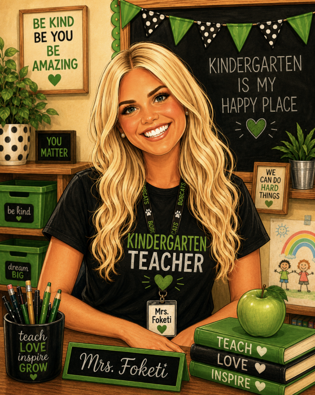 Brecken Foketi : Kindergarten Teacher